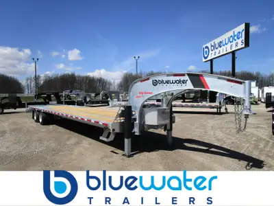 SALE!! REGULAR PRICE $47, 470 NOW ONLY $45,540!! K-Trail Galvanized Beavertail Gooseneck Trailer 35,...