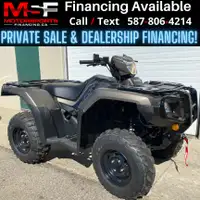 2022 HONDA RUBICON DELUXE 520 (FINANCING AVAILABLE)