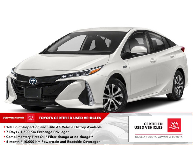 2021 Toyota Prius Prime INCOMING | CERTIFIED | CARPLAY | TPMS in Cars & Trucks in City of Toronto