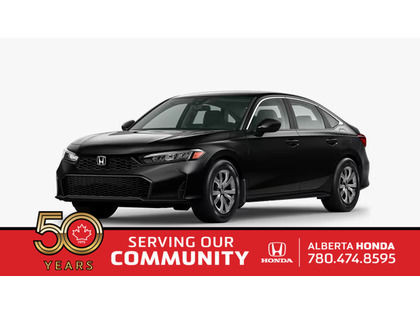 2025 Honda Civic Sedan LX CVT in Cars & Trucks in Edmonton