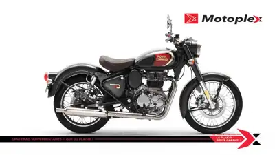 Classic 350 Halycon Royal Enfield est une marque fabricant des motos depuis 120 ans. Ces motos légen...