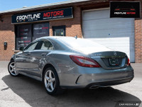2015 Mercedes CLS550 AWD - Accident-Free! - Palladium Silver Metallic Beige Leather Interior - CarFA... (image 3)