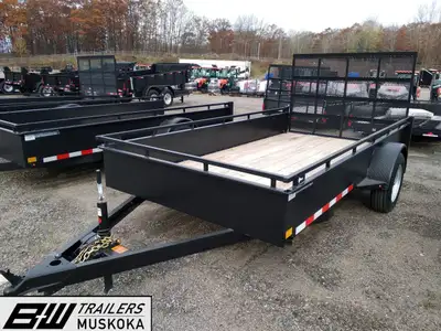 Canada Trailers 6' by 12' Utility trailer. Perfect for your ATV, Lawn Mower, Snowblower, etc. See mo...