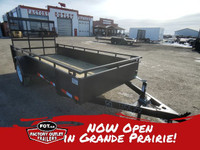 2024 Canada Trailers 5x12ft Steel Side Utility