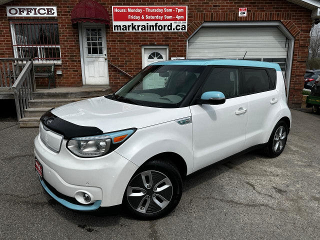  2017 Kia Soul EV Luxury HTD CLD Sunroof Navigation AAuto CarPla in Cars & Trucks in Oshawa / Durham Region