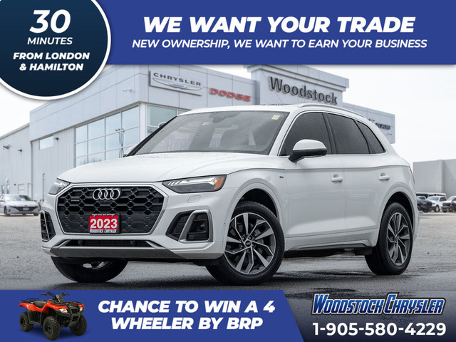 2023 Audi Q5 TECHNIK | ADAPTIVE CRUISE | CARPLAY | LOADED | in Cars & Trucks in Woodstock