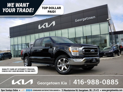  2021 Ford F-150 XLT 3.5L 4WD | NAV | 47K KM | BED LINER | BU CA