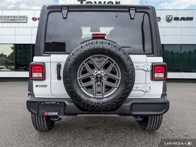 2024 Jeep Wrangler Sport S | Adaptive Cruise | 12.3 Touchscreen in Cars & Trucks in Calgary - Image 4