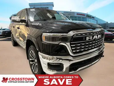 This 2025 RAM 1500 LIMITED CREW CAB 4X4 has the following options Premium Quilted Leather Bucket Sea...
