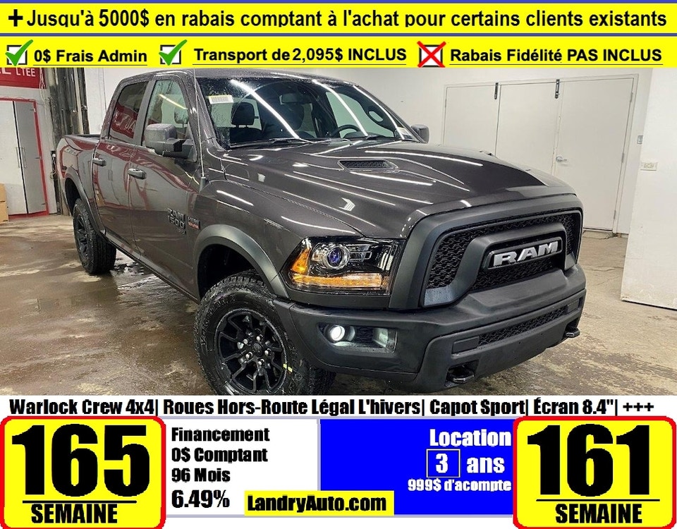 2022 Ram 1500 Classic WARLOCK