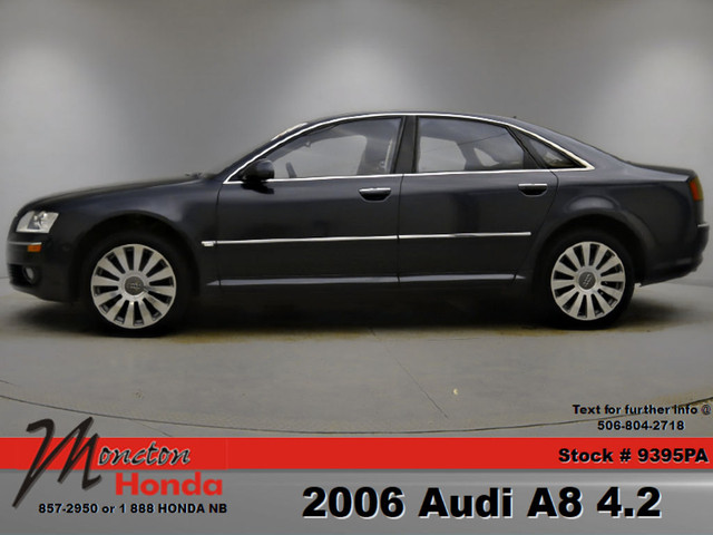  2006 Audi A8 4.2 in Cars & Trucks in Moncton - Image 2