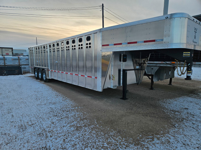 2025 Wilson 30 foot stock trailer Wislon stock trailer in Farming Equipment in Saskatoon