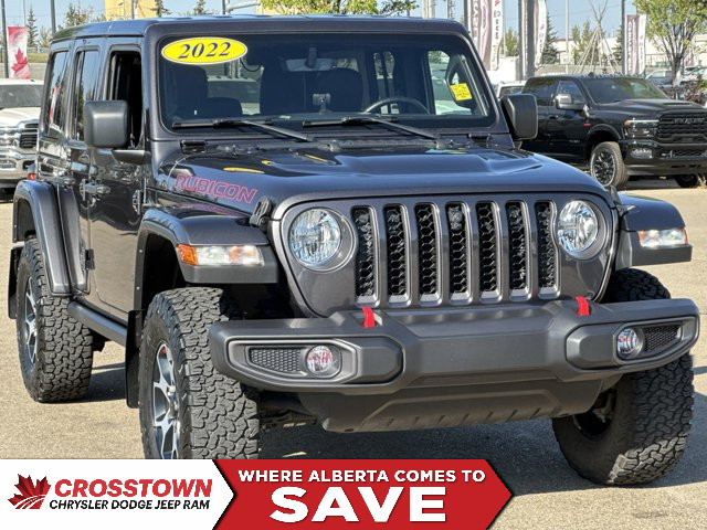2022 Jeep Wrangler Unlimited Rubicon | One Owner | Remote Start in Cars & Trucks in Edmonton