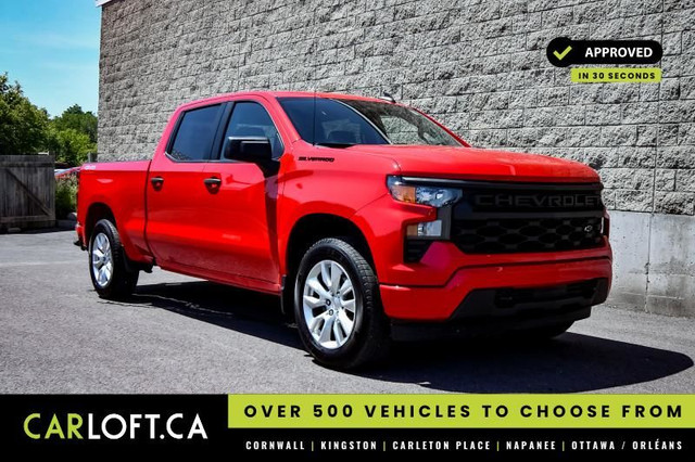 2023 Chevrolet Silverado 1500 Custom • REMOTE START • EZ LIFT TA in Cars & Trucks in Kingston