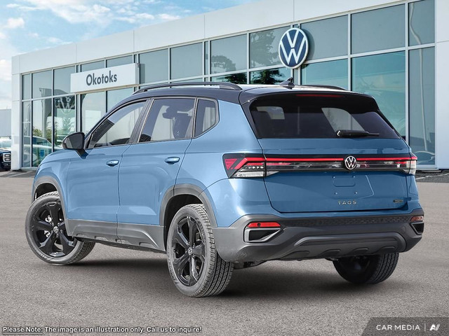 2025 Volkswagen Taos Comfortline Black Edition in Cars & Trucks in Calgary - Image 4