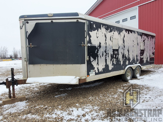 MIRAGE TRAILERS 24 Ft T/A Enclosed Car Hauler/Sled Trailer in Cargo & Utility Trailers in Edmonton - Image 2