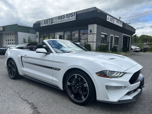2021 Ford Mustang GT Premium Low Kms Convertible California Spec in Cars & Trucks in Gatineau