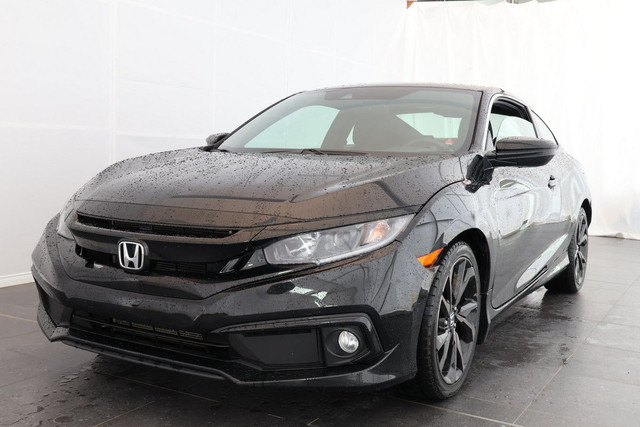 2019 Honda Civic Coupe SPORT, A/C, CAM RECUL, SIEGES CHAUFF, PUS in Cars & Trucks in City of Montréal - Image 2