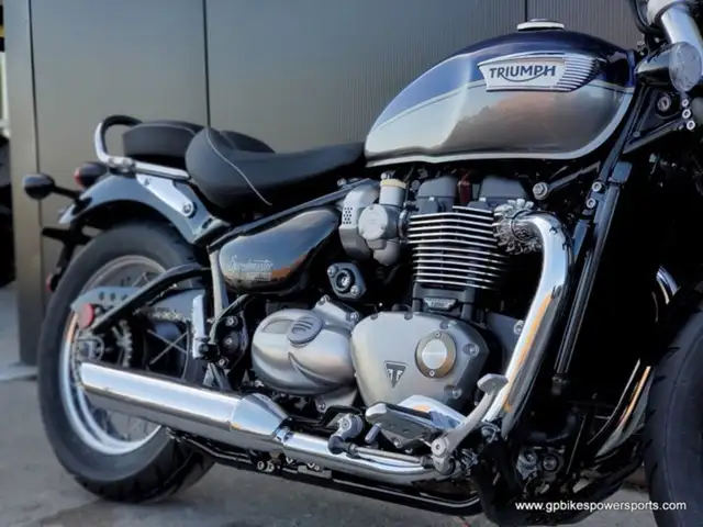 2024 Triumph Bonneville Speedmaster Pacific BlueSilver Ice in Street, Cruisers & Choppers in Oshawa / Durham Region - Image 15