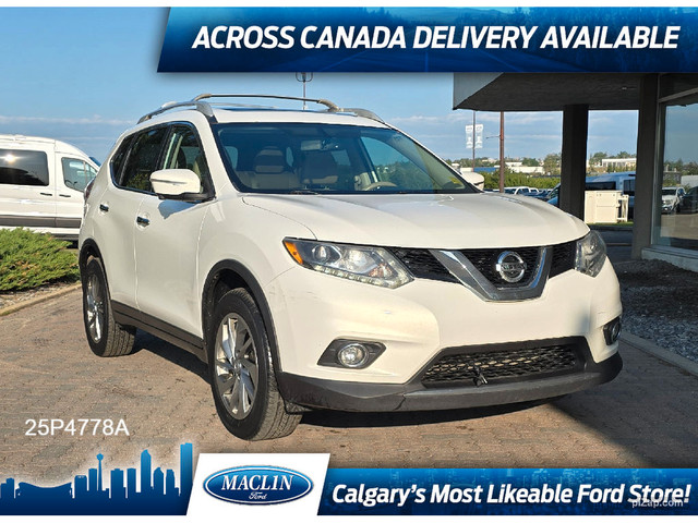 2014 Nissan Rogue SL AWD | HEATED LEATHER | SUNROOF | NAV in Cars & Trucks in Calgary