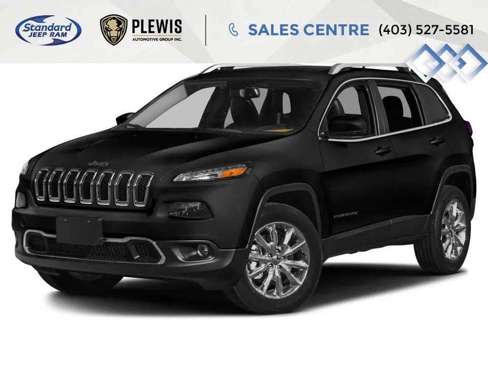 2017 Jeep Cherokee Limited Pano roof, Trailer tow, High Altitude
