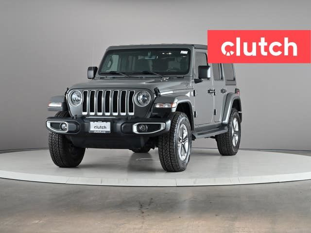2021 Jeep Wrangler Unlimited Sahara 4X4 w/ Apple CarPlay, Heated in Cars & Trucks in Ottawa - Image 2