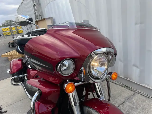2018 KAWASAKI VULCAN 1700 VOYAGER 1700CC-BURGUNDY! in Street, Cruisers & Choppers in Dartmouth - Image 6