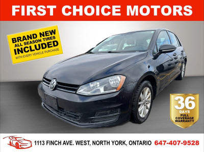 2016 VOLKSWAGEN GOLF TRENDLINE ~AUTOMATIC, FULLY CERTIFIED WITH 