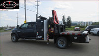 2013 RAM 4500HD CREW CAB WITH FASSI F65A BOOM PICKER CRANE TRUCK AMVIC Licensed Dealership Financing... (image 9)