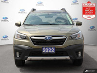 New Price! Odometer is 36675 kilometers below market average! Green Metallic 2022 Subaru Outback Lim... (image 6)
