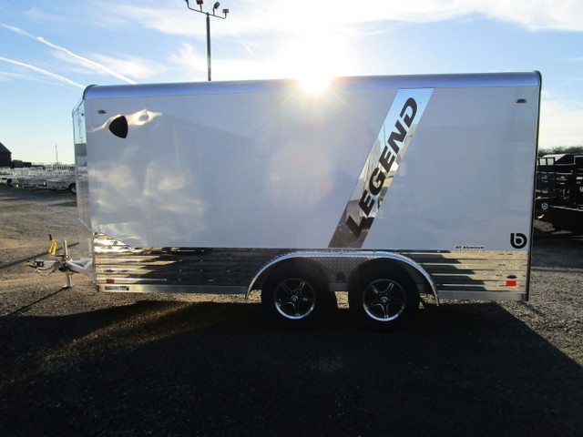 2024 Legend 8 Wide Aluminum Deluxe V-Nose Trailer - 8' x 17'! in Cargo & Utility Trailers in City of Toronto - Image 4