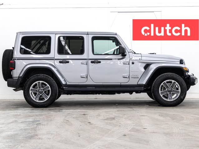 2021 Jeep Wrangler Unlimited Sahara 4X4 w/ Apple CarPlay & Andro in Cars & Trucks in City of Toronto - Image 4