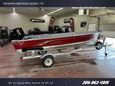 Nipawin Chrysler Dodge Ltd. With 25 hp Mercury, trailer, Freight and setup included!!! 2024 Lund SSV...