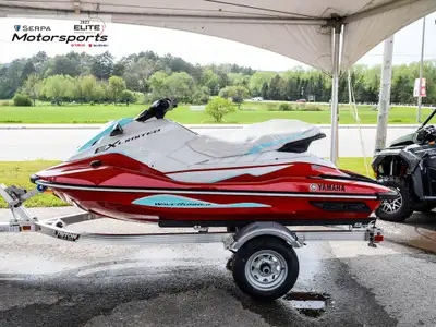 2024 YAMAHA EX LIMITED - WHITE / TORCH RED - PRICE INCLUDES 2024 TRITON ALUMINUM TRAILER $1000 YAMAH...