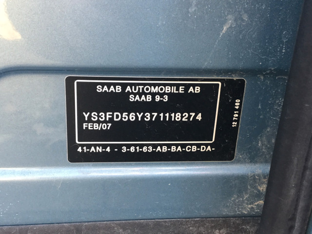 2007 Saab 9-3 2.0l  SportCombi  Anniversary Edition in Cars & Trucks in West Island - Image 4