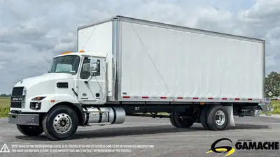 Heavy truck - # STOCK: C-800700 2024 MACK MD CAMION FOURGON AVEC HAYON ÉLÉVATEUR 2024 MACK MD TRUCK...
