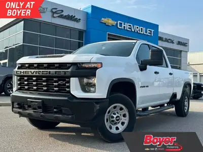 6.6L V8 GASOLINE ENGINE, LOW KM, Valid Chevrolet warranty, remote start entry, spray on liner, crew...