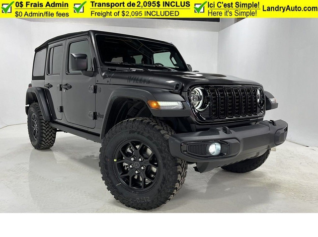 2024 Jeep WRANGLER 4-Door WILLYS in Cars & Trucks in Laval / North Shore - Image 2