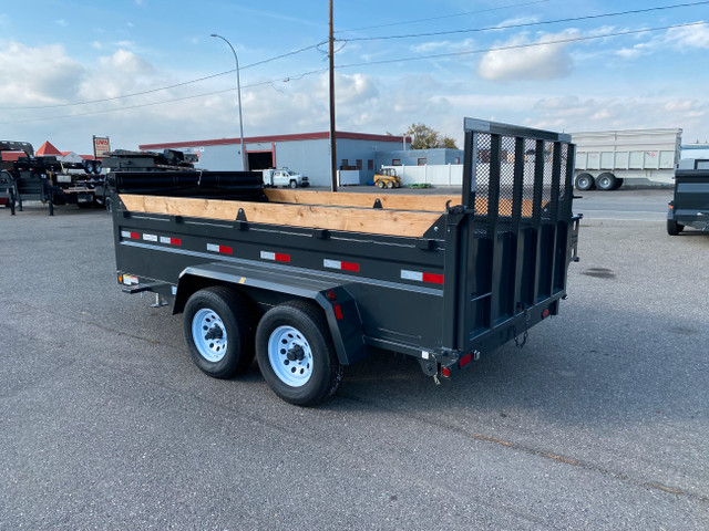 2024 Precision Trailers PD12X6-52SP 12’ Dump Trailer in Cargo & Utility Trailers in Lethbridge - Image 2