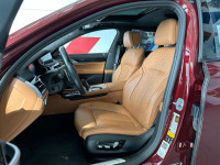 2022 BMW 750i xDrive AWD 8-Speed Automatic V8 EXTERIOR - AVENTURINE RED III METALLIC INTERIOR - COGN... (image 8)