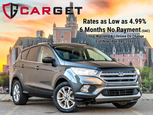 2018 Ford Escape SE- 4WD| DUAL CLIMATE| B/T| REAR CAM| HEATED SEATS