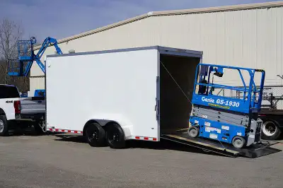 Miska Brute Pro Grade Enclosed Equipment Trailers 7'x14' Brute Enclosed - Starting at $26,157.00 - A...
