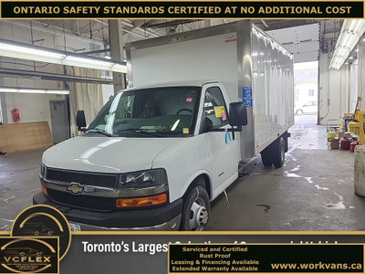  2017 GMC Savana Van G4500 - 16Ft - V8 Gas - Tow Package - Only 