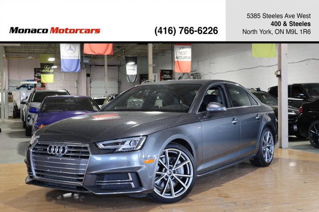 2017 Audi A4 TECHNIK - SUNROOF|NAVI|CAMERA|BLINDSPOT|BANG&OLUFSE in Cars & Trucks in City of Toronto