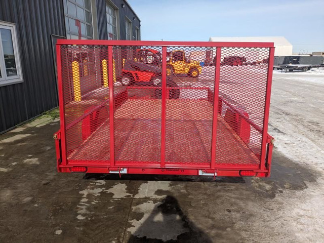 2024 Double A Trailers Utility Trailer 83in. x 14' (3500LB GVW) in Cargo & Utility Trailers in Strathcona County - Image 3