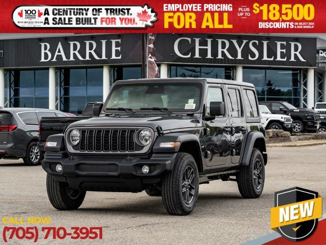 2025 Jeep Wrangler Sport S in Cars & Trucks in Barrie