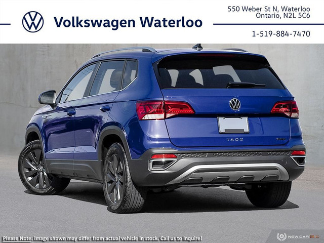 2023 Volkswagen Taos Comfortline 1.5T 7sp at DSG w/ Tip 4M in Cars & Trucks in Kitchener / Waterloo - Image 4