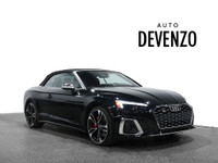 VENDU!!! 2024 Audi S5 Cabriolet Progressiv 3.0 TFSI Quattro, Black Metallic on Magma Red Fine Nappa... (image 2)