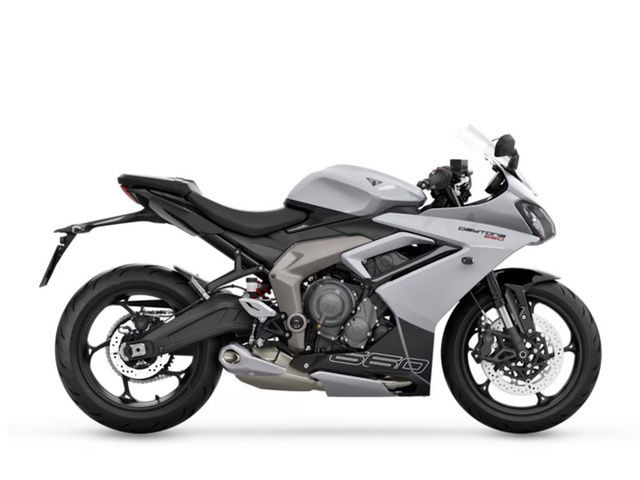 2025 Triumph Daytona 660 Snowdonia White/Sapphire Black in Street, Cruisers & Choppers in Calgary