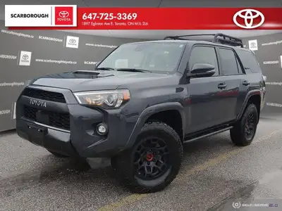 Check out this 2024 Toyota 4Runner 4WD TRD Pro with 6,850 KMS, finished in a sleek Grey exterior. Pa...